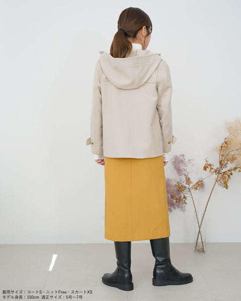 画像をギャラリービューアに読み込む, ウールショートダッフルコート【286】