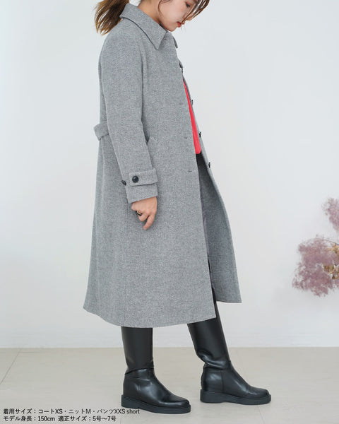 画像をギャラリービューアに読み込む, ウールロングコート【288】