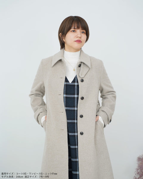 画像をギャラリービューアに読み込む, ウールロングコート【288】