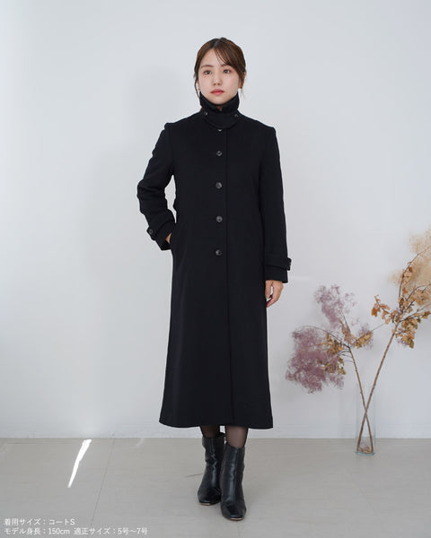 画像をギャラリービューアに読み込む, ウールロングコート【288】