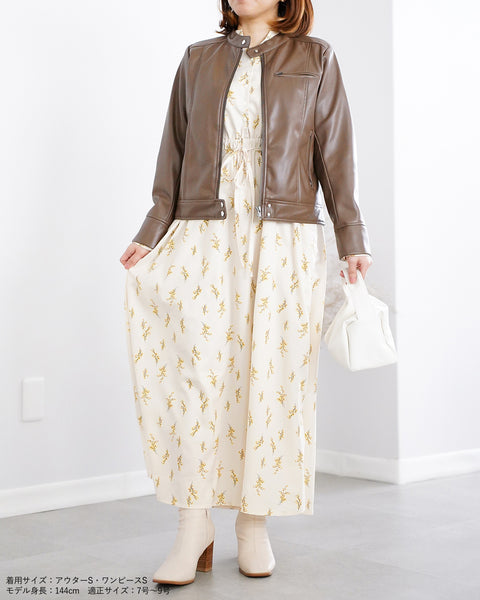 画像をギャラリービューアに読み込む, 花柄ワンピース【190】