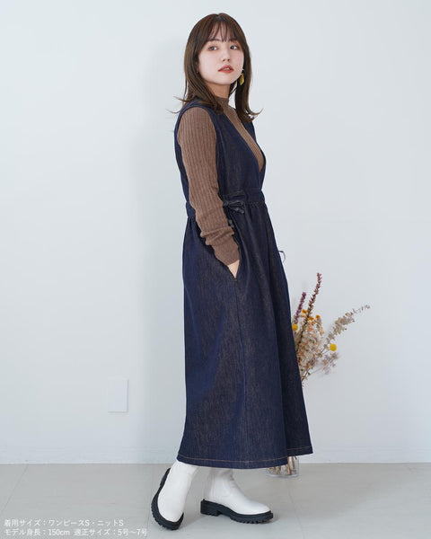 画像をギャラリービューアに読み込む, ワイドリブボトルネックニット【338】