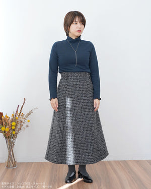 メロータートルネックカットソー【388】