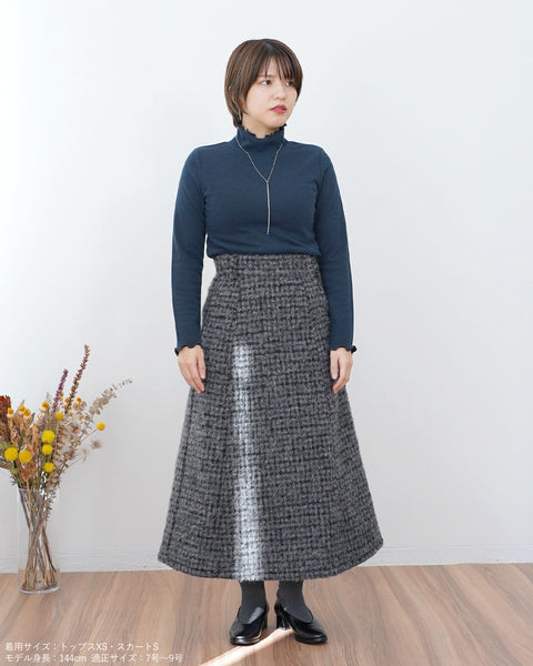 画像をギャラリービューアに読み込む, メロータートルネックカットソー【388】