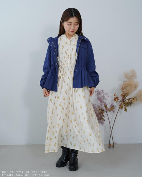 画像をギャラリービューアに読み込む, 花柄ワンピース【190】