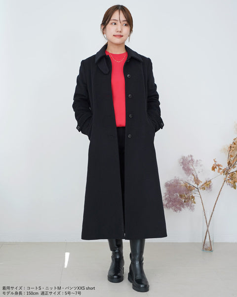 画像をギャラリービューアに読み込む, ウールロングコート【288】