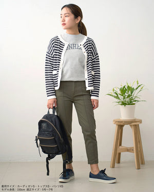 ピンタッククロップドパンツ【409】