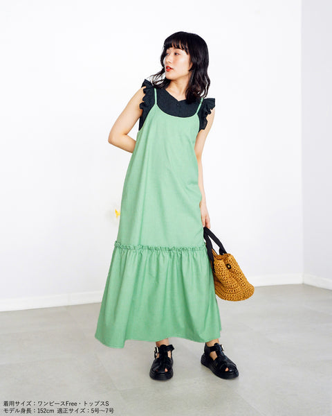 画像をギャラリービューアに読み込む, 前後2wayコットンレーストップス【セットアップ可能】【109】