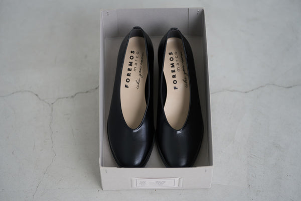 画像をギャラリービューアに読み込む, FOREMOS marco × 147 コラボ  ナロースクエアパンプス【378】