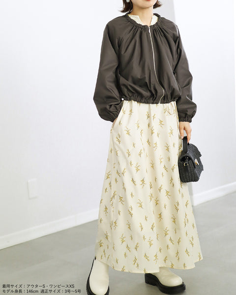 画像をギャラリービューアに読み込む, 花柄ワンピース【190】