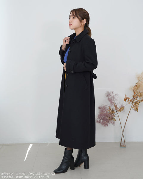 画像をギャラリービューアに読み込む, ウールロングコート【288】