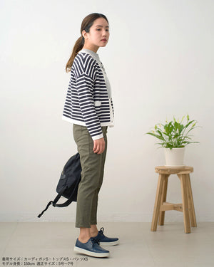 ピンタッククロップドパンツ【409】