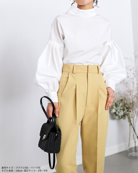 画像をギャラリービューアに読み込む, ツイルテーパードパンツ【112】