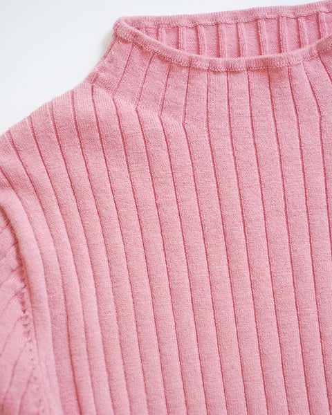 画像をギャラリービューアに読み込む, ワイドリブボトルネックニット【338】