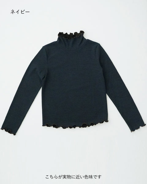 画像をギャラリービューアに読み込む, メロータートルネックカットソー【388】