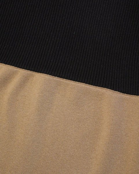 画像をギャラリービューアに読み込む, バイカラーニットワンピース【356】