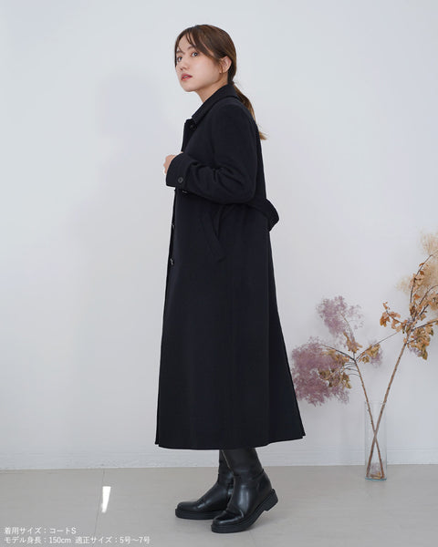 画像をギャラリービューアに読み込む, ウールロングコート【288】