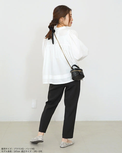 画像をギャラリービューアに読み込む, 低身長パンツ/低身長用ボトム/ボトム/パンツ/小柄用/XSサイズ/SSサイズ/147㎝/低身長ブランド/テーパードパンツ/小柄テーパードパンツ/綺麗パンツ/小柄綺麗めパンツ