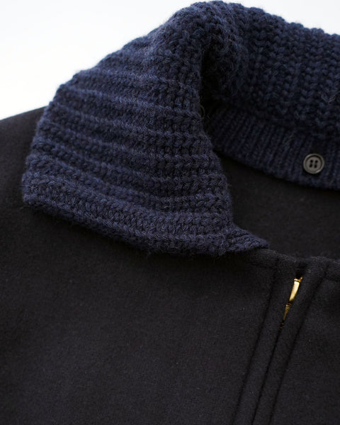 画像をギャラリービューアに読み込む, 2wayニット襟ブルゾン【313】