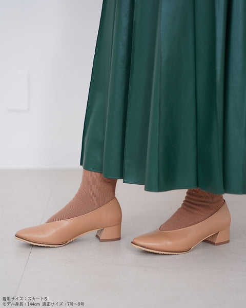 画像をギャラリービューアに読み込む, フェイクレザープリーツライクスカート【361】