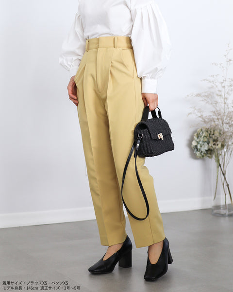 画像をギャラリービューアに読み込む, ツイルテーパードパンツ【112】