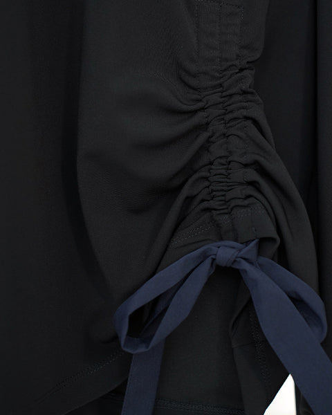 画像をギャラリービューアに読み込む, ドロストリボン綺麗めトップス【323】