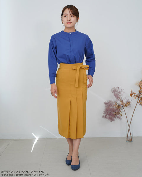 画像をギャラリービューアに読み込む, サイドプリーツストレートスカート【324】