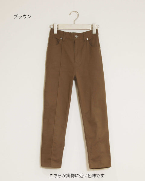 画像をギャラリービューアに読み込む, ピンタッククロップドパンツ【409】