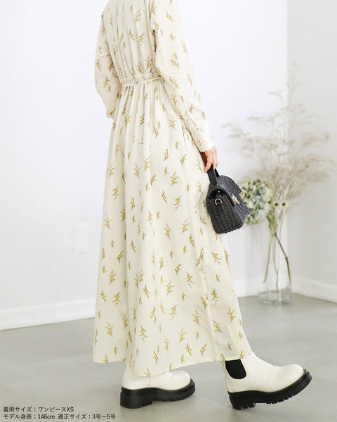 画像をギャラリービューアに読み込む, 花柄ワンピース【190】