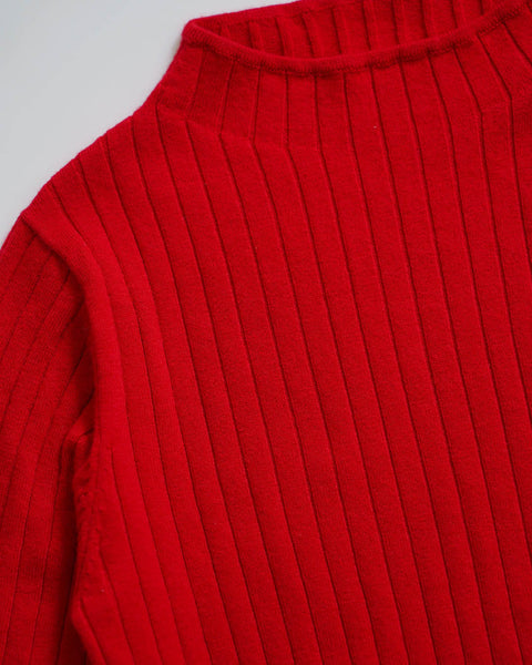 画像をギャラリービューアに読み込む, ワイドリブボトルネックニット【338】