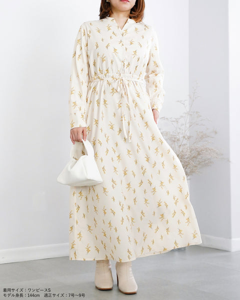 画像をギャラリービューアに読み込む, 花柄ワンピース【190】