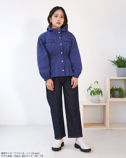 画像をギャラリービューアに読み込む, ペプラムブルゾン【344】