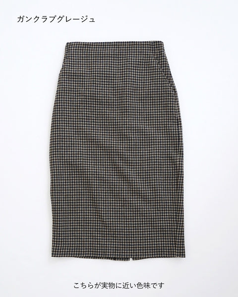 画像をギャラリービューアに読み込む, タータンチェックタイトスカート【380】