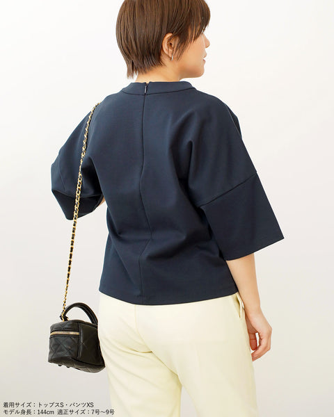 画像をギャラリービューアに読み込む, ポンチドルマンカットソー【455】