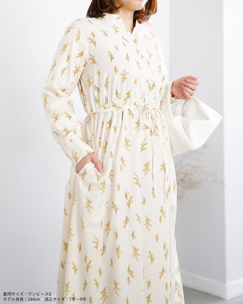 画像をギャラリービューアに読み込む, 花柄ワンピース【190】