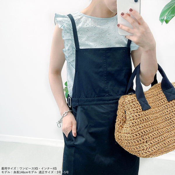 画像をギャラリービューアに読み込む, 前後2wayコットンレーストップス【セットアップ可能】【109】