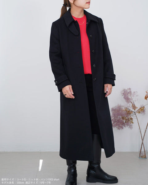 画像をギャラリービューアに読み込む, ウールロングコート【288】