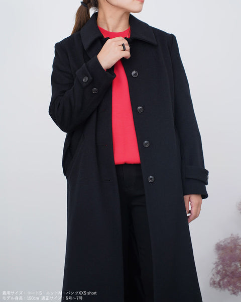 画像をギャラリービューアに読み込む, ウールロングコート【288】