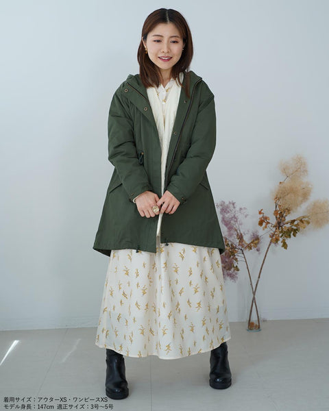 画像をギャラリービューアに読み込む, 花柄ワンピース【190】