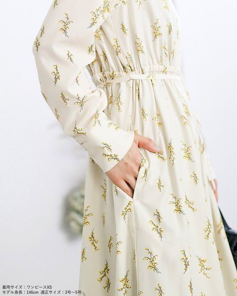 画像をギャラリービューアに読み込む, 花柄ワンピース【190】