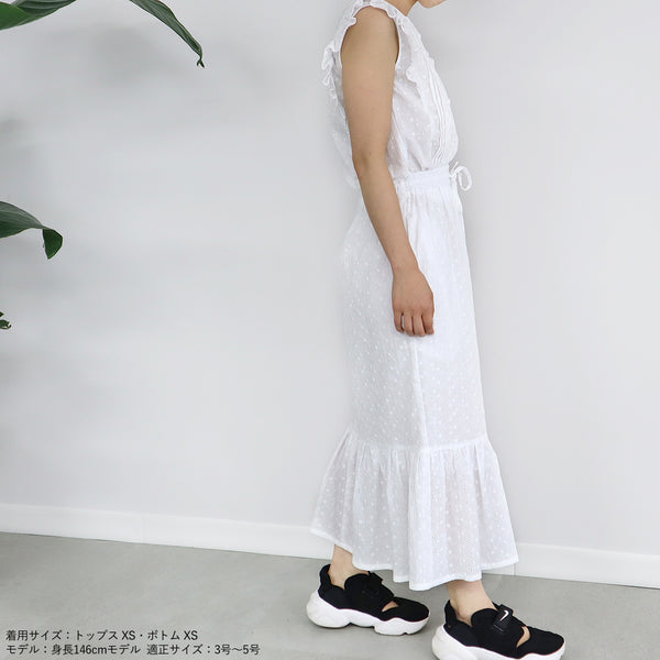 画像をギャラリービューアに読み込む, コットンレースマーメイドスカート【セットアップ可能】【117】