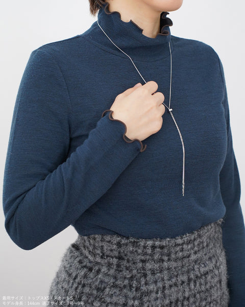 画像をギャラリービューアに読み込む, メロータートルネックカットソー【388】