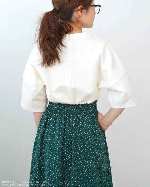 画像をギャラリービューアに読み込む, ポンチドルマンカットソー【455】