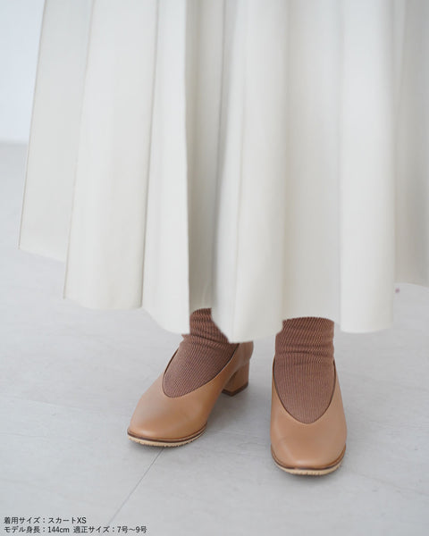 画像をギャラリービューアに読み込む, FOREMOS marco × 147 コラボ  ナロースクエアパンプス【378】