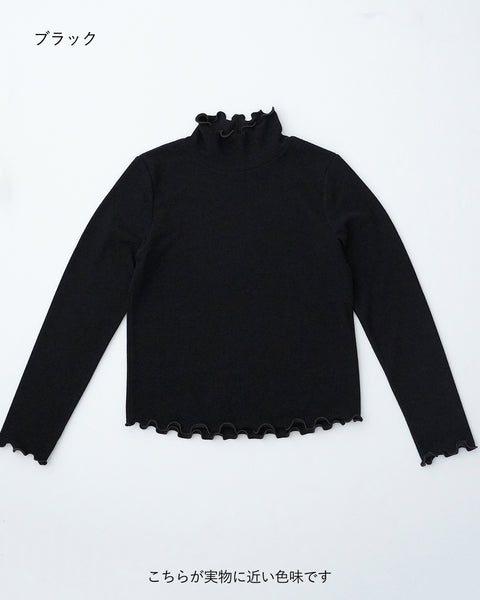 画像をギャラリービューアに読み込む, メロータートルネックカットソー【388】