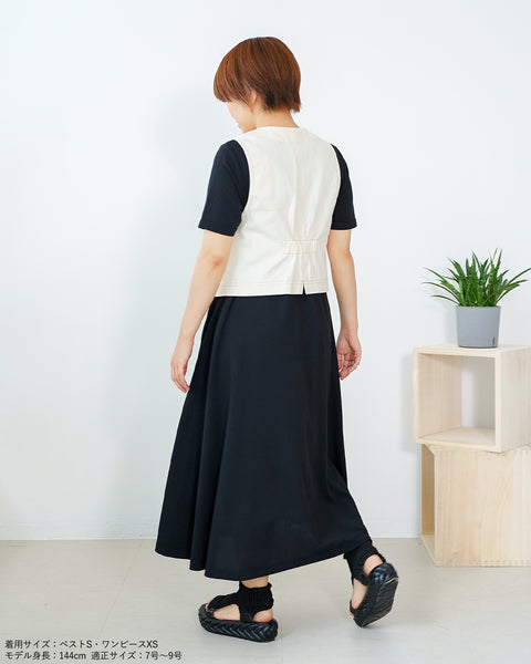 画像をギャラリービューアに読み込む, 小柄ジャケット/小柄ベスト/デニム/デニムベスト/小柄ベスト/Sサイズ/SSサイズ/低身長用/低身長ブランド