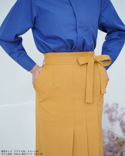 画像をギャラリービューアに読み込む, サイドプリーツストレートスカート【324】