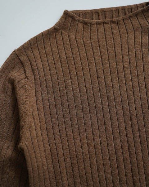 画像をギャラリービューアに読み込む, ワイドリブボトルネックニット【338】