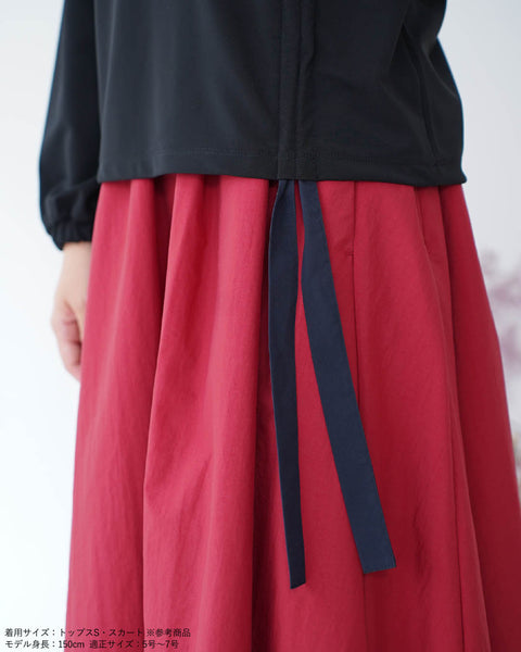 画像をギャラリービューアに読み込む, ドロストリボン綺麗めトップス【323】