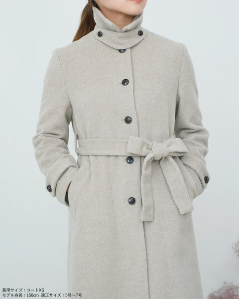 画像をギャラリービューアに読み込む, ウールロングコート【288】